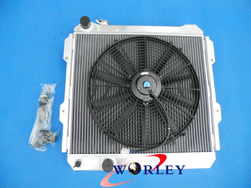 3 Core 1984-1991 для Toyota HILUX LN85 LN60 LN61 LN65 2.4L дизельный MT Руководство Алюминий радиатор +