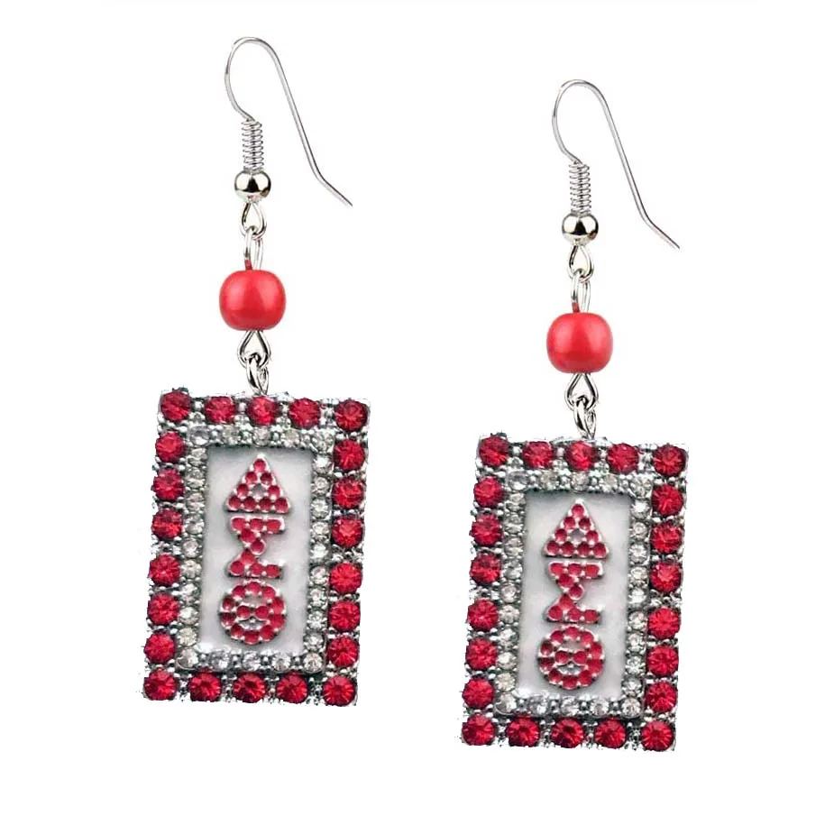 

DST symbol Earring Delta Sigma Theta charm Sorority earring
