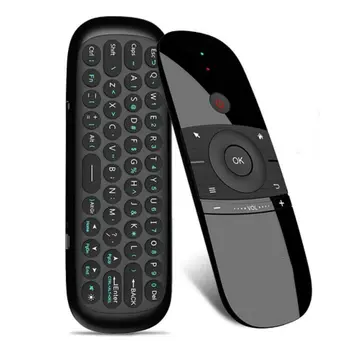 

New Original W1 Keyboard Mouse Wireless 2.4G Fly Air Mouse Rechargeble Mini Remote Control for Android Tv Box/Mini Pc/Tv