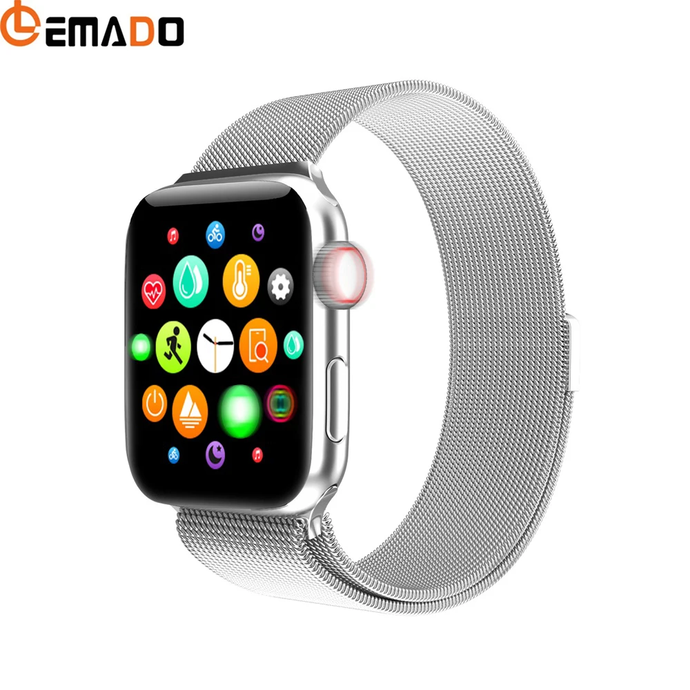 Lemado мужские и женские Смарт-часы для Android Apple watch xiaomi huawei IWO Clone series 5 smartwatch 44 мм