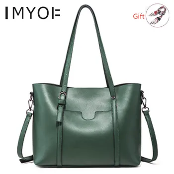 

Big Bag Women 2020 New Fashion Large-capacity PU Leather Simple Portable Office Lady Shoulder Bags Tote Bag Bolso Mujer
