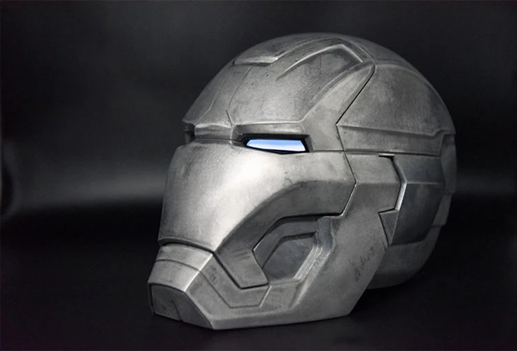 Marvel Legends Mk7 1/1 шлем Железного человека носимые Фигурки Мстителей подвижная модель фильм периферия Figma Electric