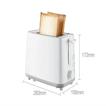 750W Fast Toaster Bread Maker Toast Machine Breakfast Machine Mini Maker Double Side Baking for Home 6