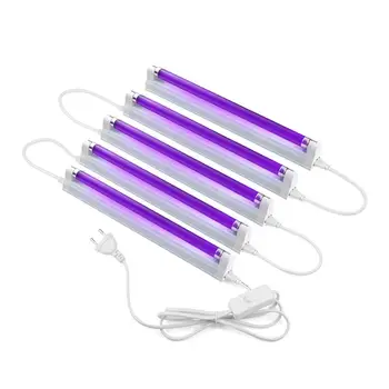 

UV LED Black light T5 Tube Lamp 110V 220V Ultraviolet Fluorescent CFL Light Bulb Insect UVA Trap light Money Check Violet Lamps