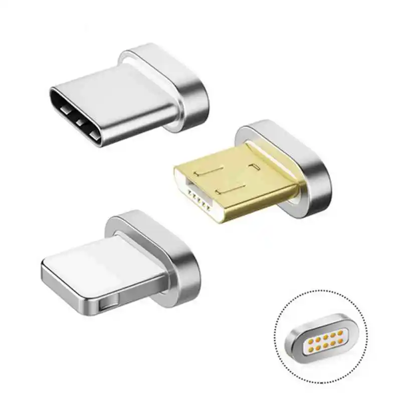

Sindvor Magnetic Cable Plug Micro USB Fast Charging Adapter Phone Microusb Magnet Charger Cord Plugs For Iphone Android