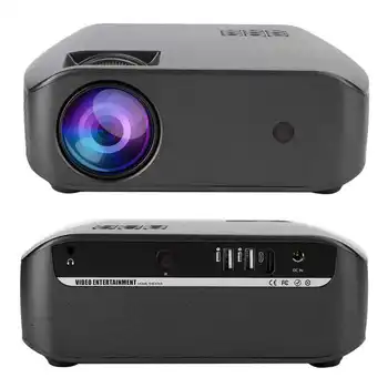 

Household Projector Home Theater 720P Portable Projector for Phone Same Screen (100-240V) New