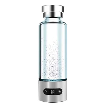 

480ml Hydrogen-rich Water Generator Bottle Titanium Japanese Water Ionizer Machine Hydrogen Water Pitcher Alkaline Water Maker