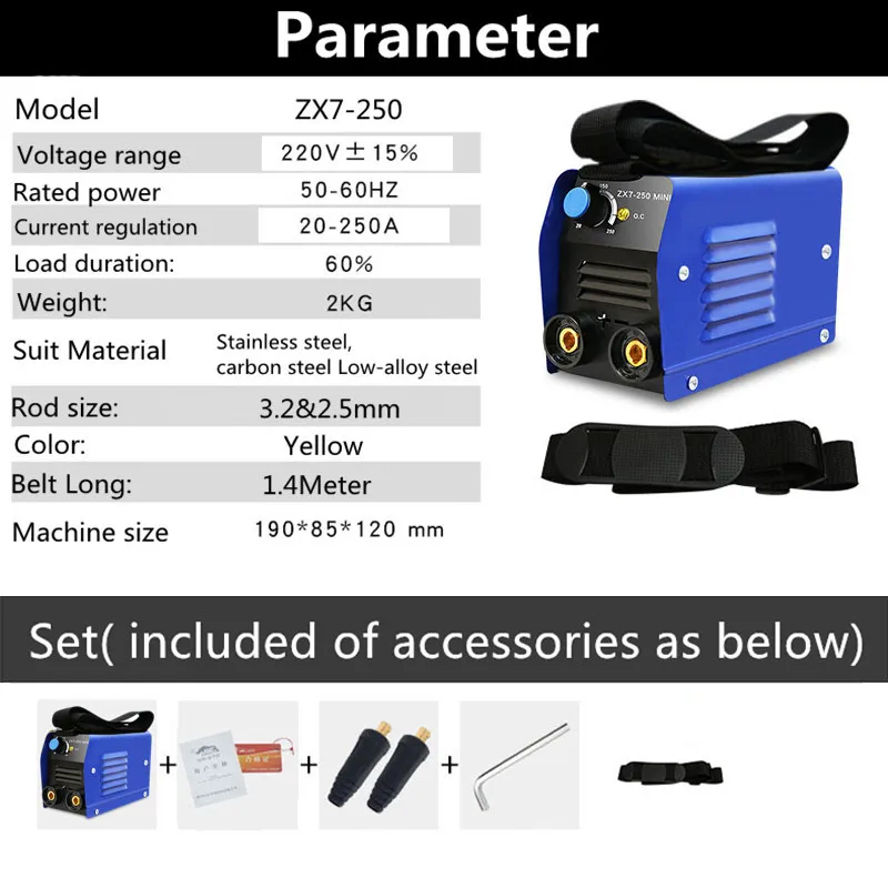 1 PC ARC IGBT Inverter Arc Elektrische Schweißen Maschine 220V 250A MMA Schweißer für Schweiß Arbeits Elektrische Arbeits Power werkzeuge 1 PC ARC IGBT Inverter Arc Elektrische Schweißen Maschine 220V 250A MMA Schweißer für Schweiß Arbeits Elektrische Arbeits Power werkzeuge