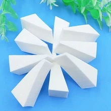 Треугольный спонж 20 шт. супер мягкий без порошка спонж одноразовый спонж для макияжа спонж для влажной и сухой спонж инструменты для макияжа