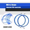 2.8m Steel Wire for Jump Ropes Fitness Crossfit Spare Rope  Replaceable Wire Cable Metal Speed Wire Skipping Rope Accessories 2