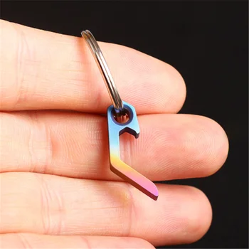 

SEAAN Beer Bottle Opener Mini Keychain Key Ring Small Tool Steel Keyring Camping Hot Mini Opener Beer Wine Tools