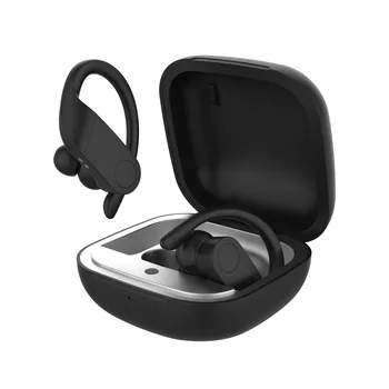 

Wireless Bluetooth Sports Headsets Hanging Ear Dual Channel Headphones HD call sound magnetic charging bay for ios Android phone