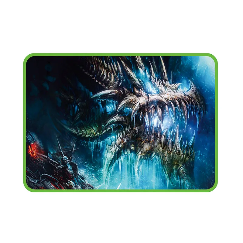 FFFAS World of Warcraft HD, односекционный коврик для мыши, светодиодный, с цветным освещением, RGB, компьютерный коврик для мыши, запирающий край, утолщенный коврик - Цвет: 350x250mm