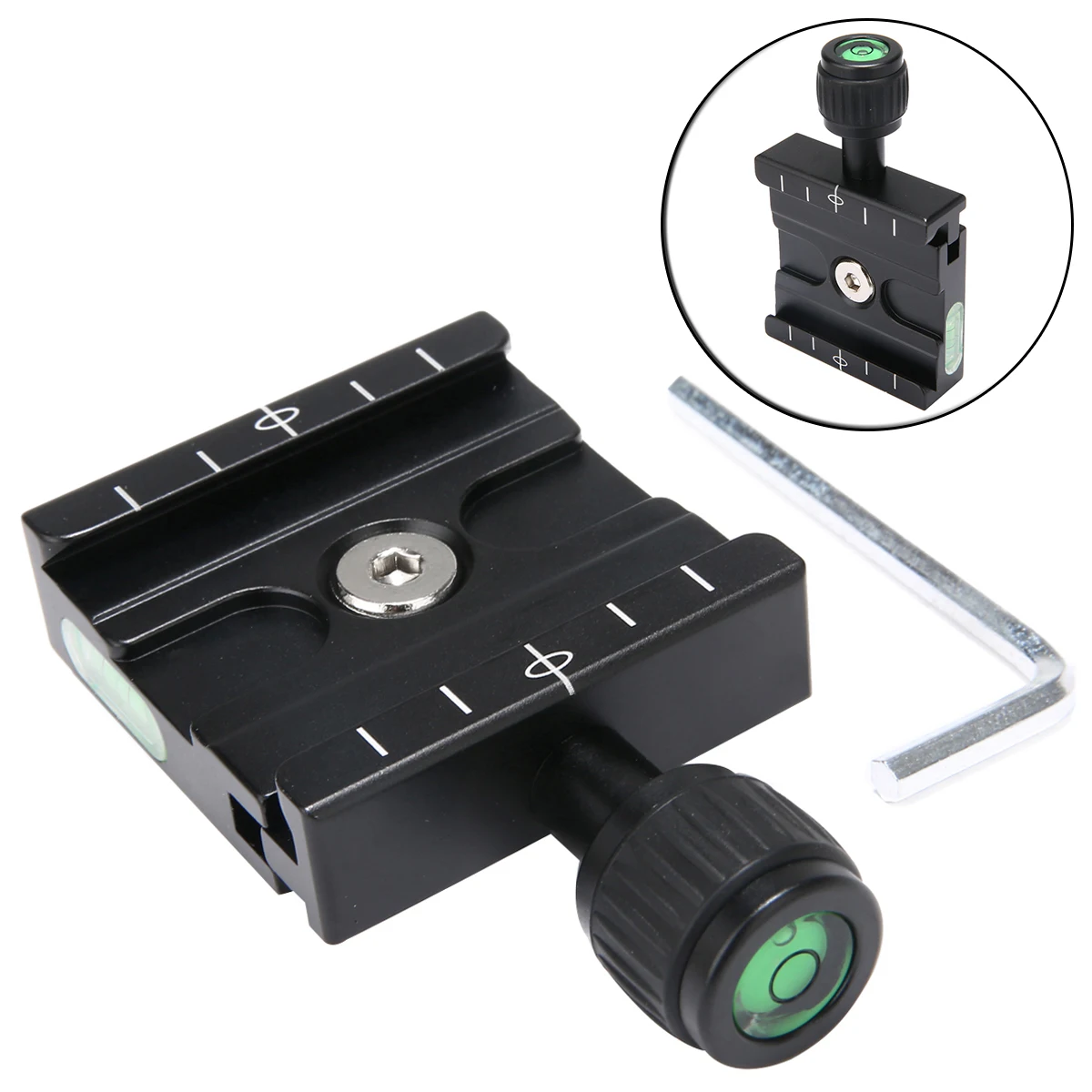 Best Mayitr QR 50 Aluminum High Quality Clamp For QR 50 Quick release Clamp Fit For Arca SWISS Manfrotto Gitzo Tripod Ball Head