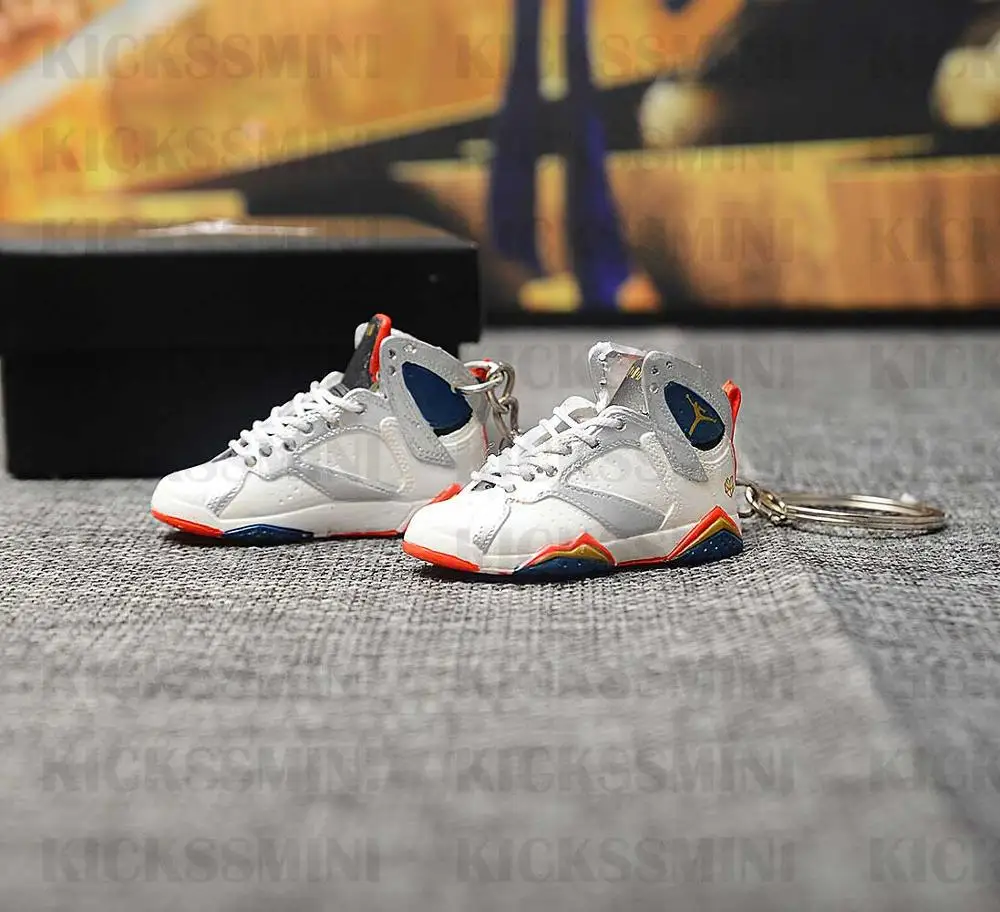 a pair w metal ring Дропшиппинг aj1 Chicago «не для перепродажи Красный» брелок в виде кроссовка Air Jordan 1 3D мини-кроссовки, запатентованный спортивный обувной брелок с кроссовком - Цвет: a pair w metal ring