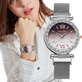 

2019 New Fashion Watch Womenes Casual Women Watch Classic Quartz Wrist Watch montre Rose Gold Femme Clock Bracelet Watches reloj