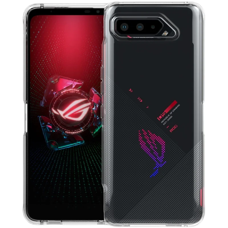Rog Phone 5 Ultimate 5S 5 Pro Rog Phone 2 Custodia Posteriore In Tpu Ultra Sottile Per Asus Rog Phone Ii Zs660Kl Custodia Protettiva Trasparente