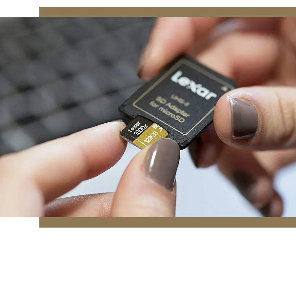 Высокая скорость! Lexar 1800x32 Гб 64 ГБ карта Micro SDXC 270 МБ/с./с U3 Профессиональная 32 Гб 64 Гб картридер 2 микро-sd карта памяти TF карта класс 10