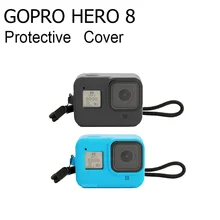 Мягкий силиконовый чехол для Gopro Hero 8, силиконовый защитный чехол для Gopro Hero 8, аксессуары для экшн-камеры