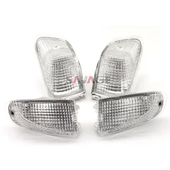 

For KAWASAKI ZZR 400 ZZR400 EX400 1990 1991 1992 Motorcycle Accessories Front Rear Turn Signal Indicator Light Lamp Lens