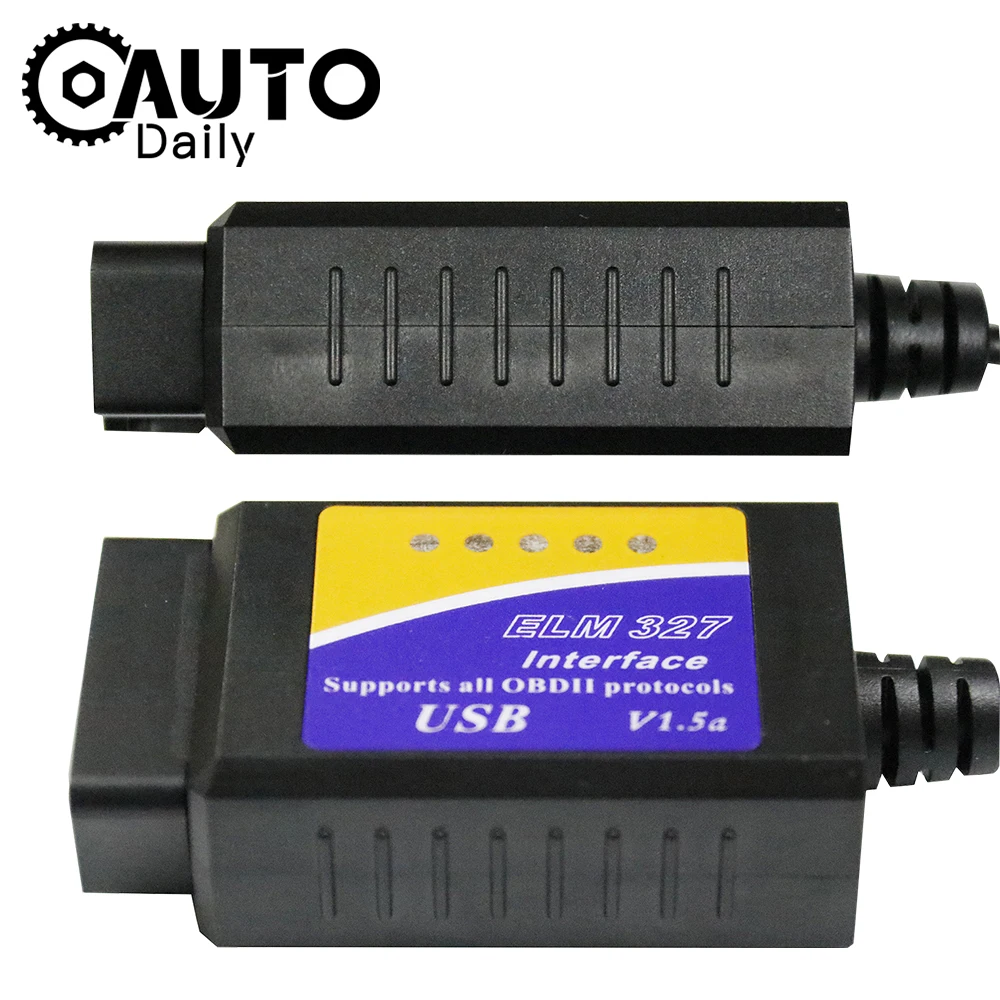 Автомобильный диагностический сканер V04HU ELM327 USB V1.5 PIC18F25K80 OBD2 ELM 327 OBDII инструмент OBD