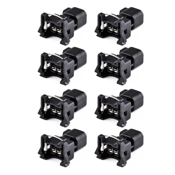 

H2CNC 8x Fuel Injector Connector Adapter EV6 to EV1 USCAR LS2 LS3 LSX LS1 LT1 TPI Use EV1 Injectors on your EV6 harness