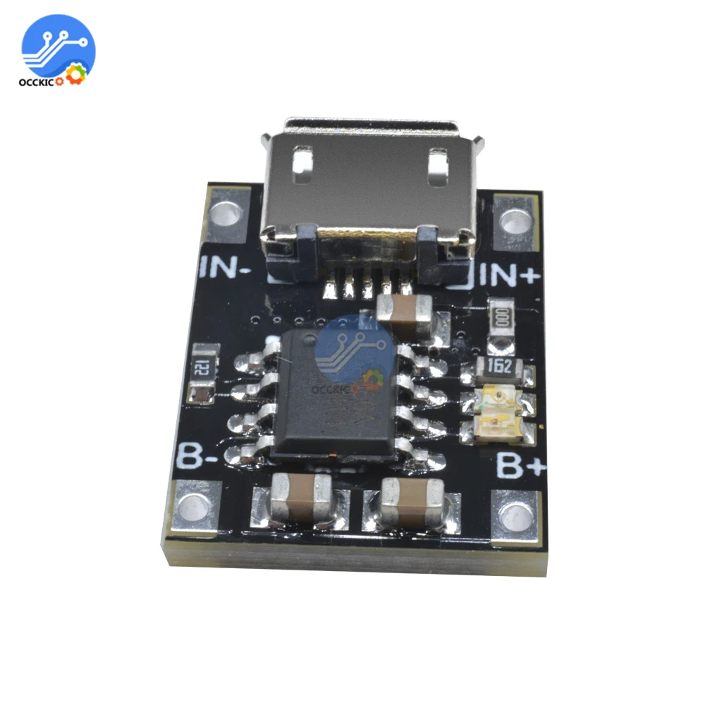 Micro USB 5V 1A 18650 TP4056 модуль зарядного устройства литиевой батареи зарядная плата с