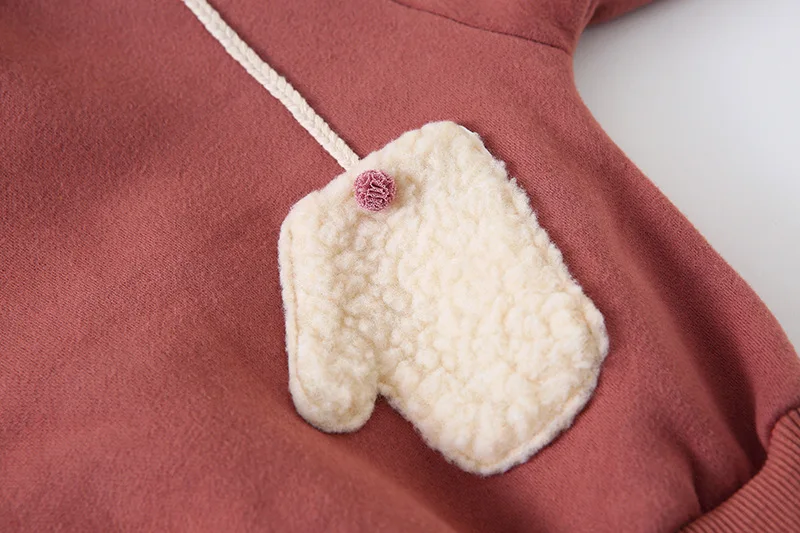 Tanie Bluza polarowa bluzy dziewczęce maluch sweter ciepła koszula dziecięce chłopięce dziecięce jesienne dorywczo bawełniane zimowe ubrania z szalikiem