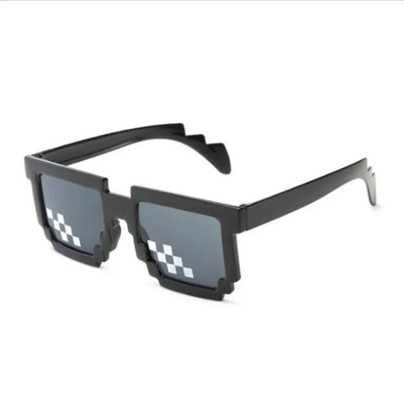 PIXEL Pixelated Sunglasses Cool Party Raver Novelty Shades 