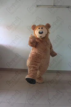 

cartoon plush brown bear mascot costumes Ursus arctos mascot costumes