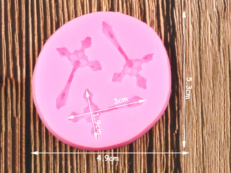 Crosses Silicone Molds Fondant Mould DIY Cake Decorating Tools Chocolate Gumpaste Polymer Clay Candy Moulds