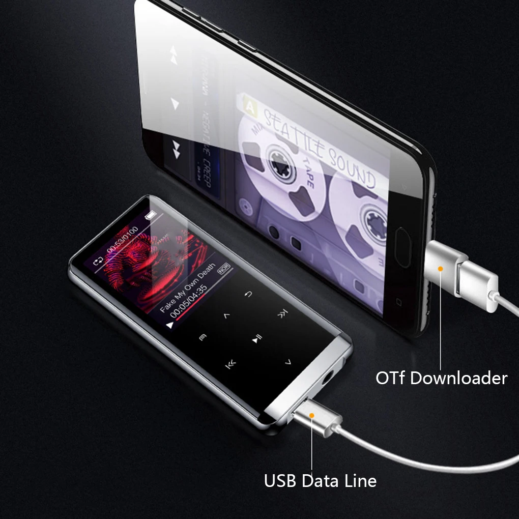 16 Гб bluetooth MP3 плеер наушники HiFi fm радио мини USB mp3 спортивные MP 4 HiFi портативные музыкальные плееры диктофон