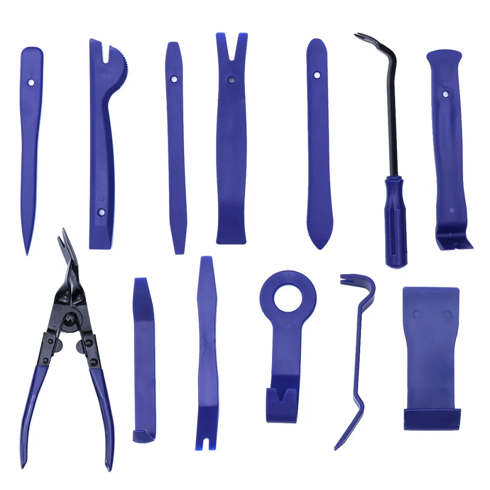 13pcs Auto Trim Removal Tool Kit with Clip Removal Plier and Fastener