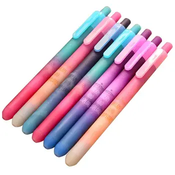 

6 pcs party Beautiful starry star pen dream and explore black ink pen Stationery Office accessories school supplies