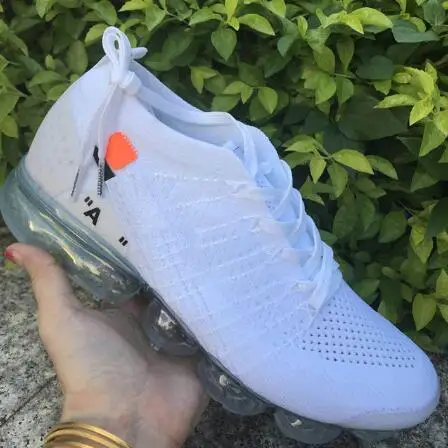 XPAY Men Women Classic Off-W Fly 1.0 2.0 3.0 Knit  Running Shoes Triple White Black Grey Knitting Trainer Sneaker