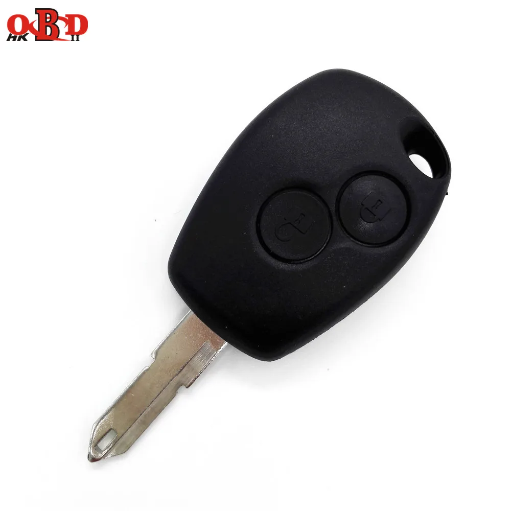 HKOBDII Cheap 2 Buttons Remote Car Key 433MHz ID46 for Renault with