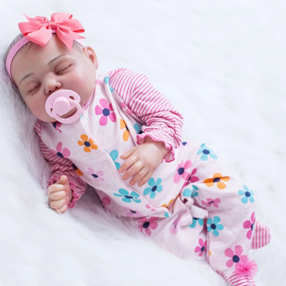 55 см изысканные Bebe reborn настоящие куклы для младенцев ручная роспись волос Мягкие силиконовые reborn baby doll игрушки подарок