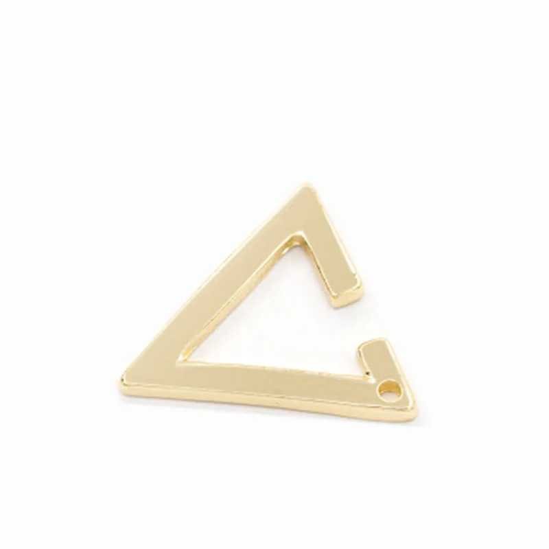 Punk Unisex Clips on Earring Alloy Triangle Men Ear Cuff Fake None Piercing Earrings For Women Fashion Jewelry Gifts Brincos 332 - Metal Color: A