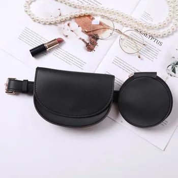 

Stylish Solid Bags For Women All-match 2020 Spring Trendy Casual Fashion Tide Vintage Belt Bag Female New Design Waist Bag ZK631