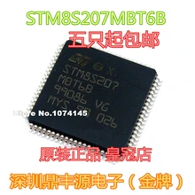 5 шт./лот STM8S207MBT6B QFP80