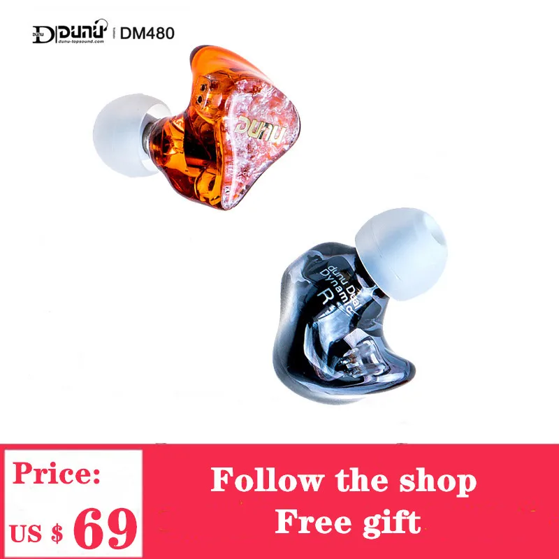 DUNU DM480 In ear наушники кабель Титан двойные динамические и Drivewith 2 Pin/0 78 мм съемный 3D с