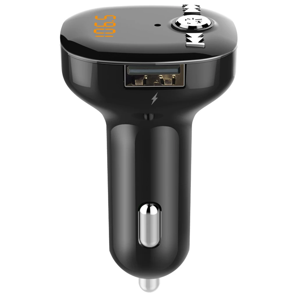 Bluetooth беспроводной Автомобильный Mp3 плеер Handsfree fm-передатчик AUX аудио USB зарядное устройство детектор напряжения автомобильный fm-модулятор