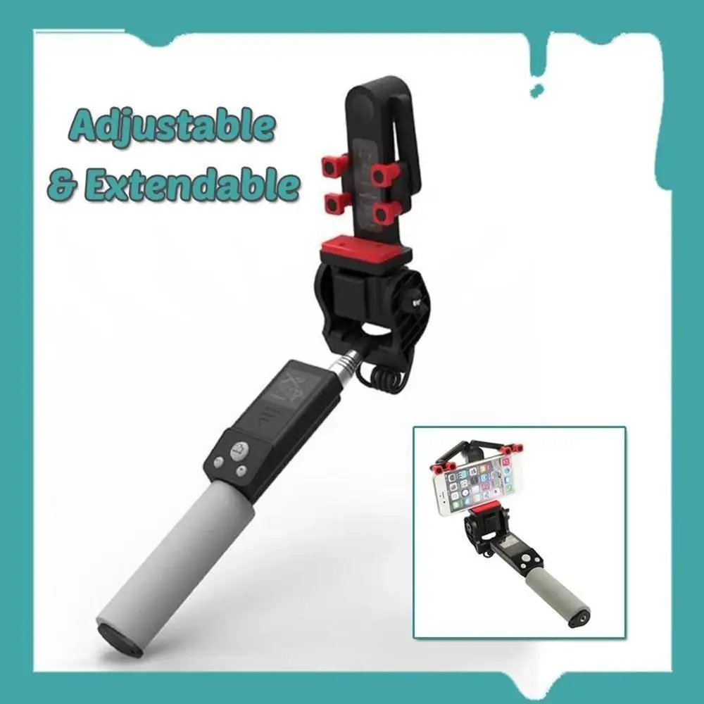 

360 degrees Smart Rotation Extendable Selfie Stick tripod Wireless Remote Control for IOS For Android