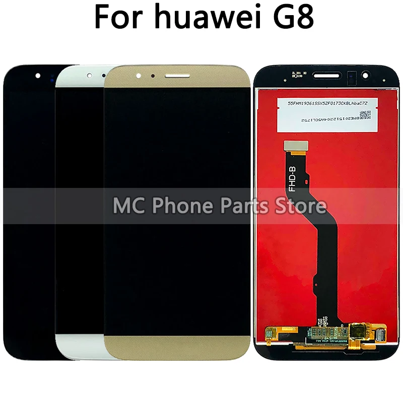 

New For Huawei GX8 G8 LCD Display Touch Sensor Digitizer Pantalla Screen Assembly