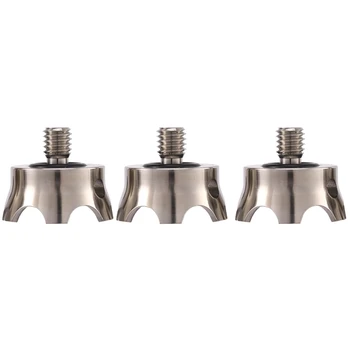 

3Pcs Stainless Tripod Monopod Spike Non-Slip for UNC3/8 Screw Photography Accessories