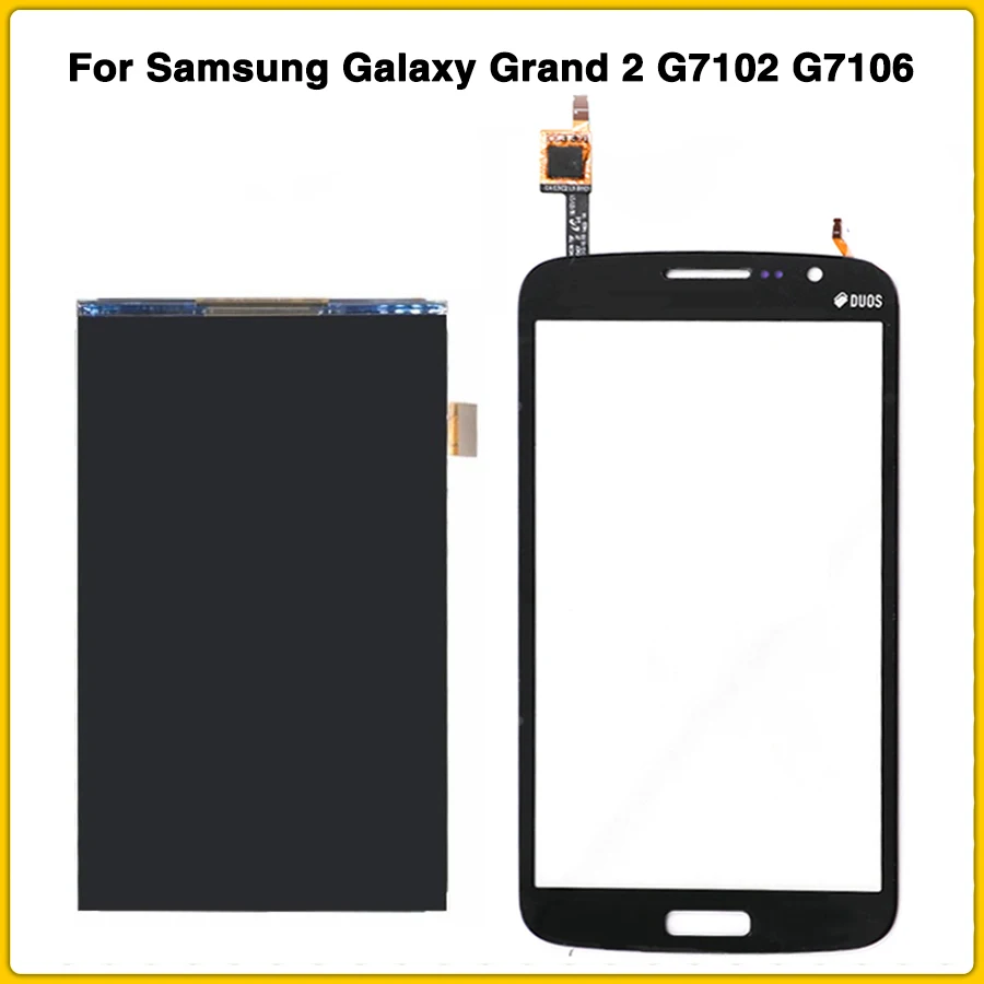 Новый сенсорный ЖК экран G7106 для Samsung Galaxy Grand 2 G7102 G7105 дисплей сенсорная панель