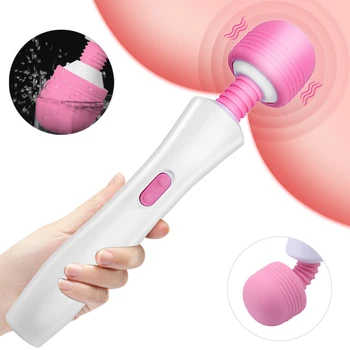 AV Vibrator Magic Wand Body Massager Clitoral Nipple Stimulator Muscle Relaxation Female Masturbator Erotic Sex Toys for Couple 1