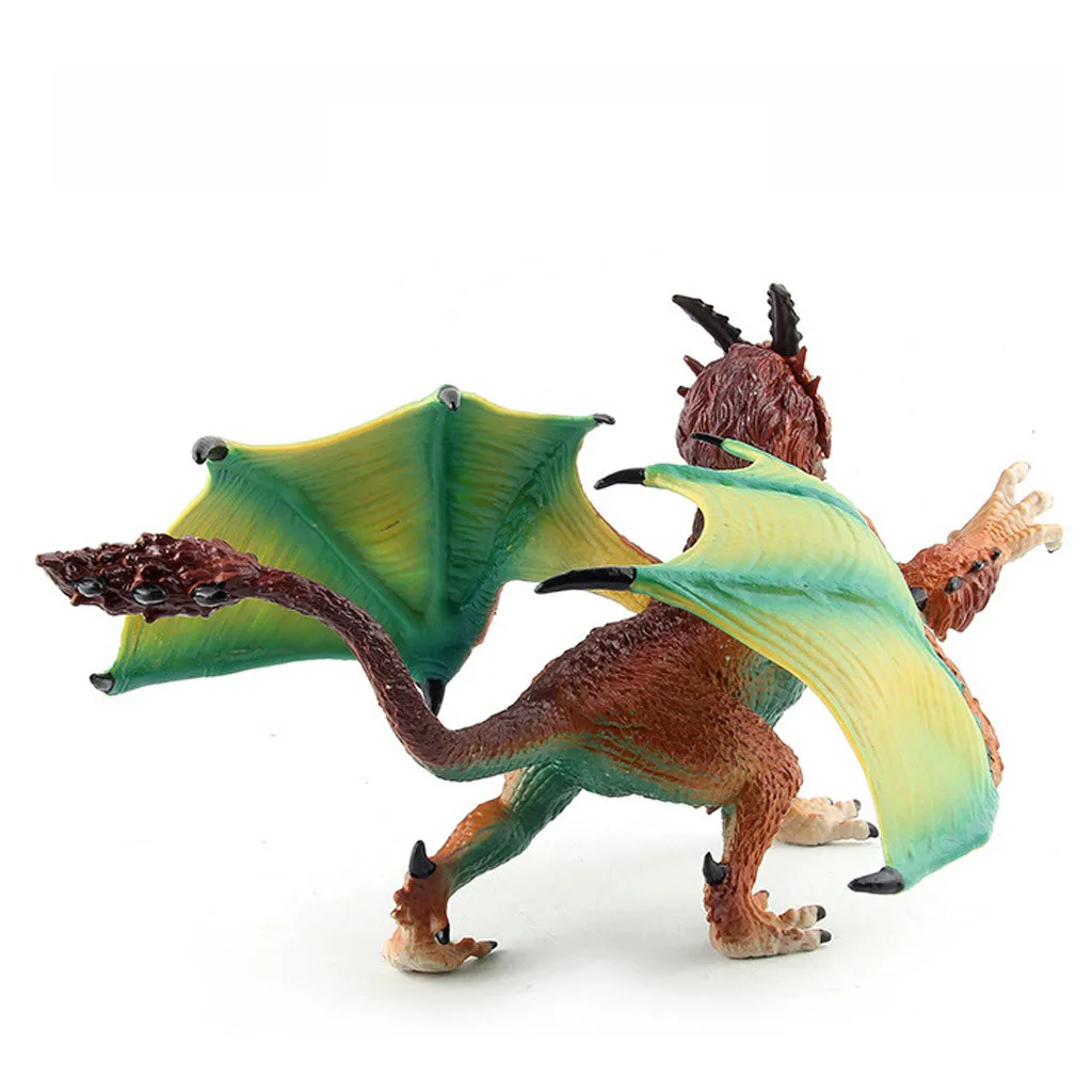 Jurassic Дикая жизнь динозавр игрушка летающий игрушечные драконы фигурка Реалистичные Модели Динозавров дети подарок на день рождения игрушки Y927