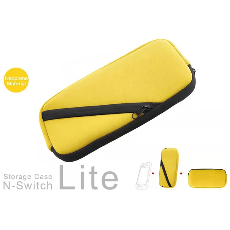 Чехол для переноски для nyd Switch Lite сумка для хранения мягкая ткань портативный чехол защитный чехол с пленкой