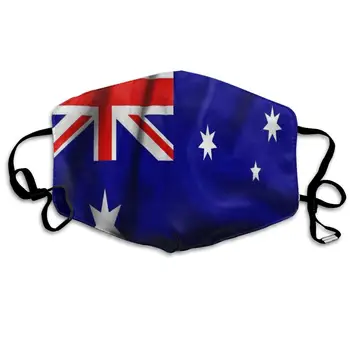 

Dustproof Washable Reusable Flag Of Australia Mouth Cover Mask Protective Warm Windproof Mask
